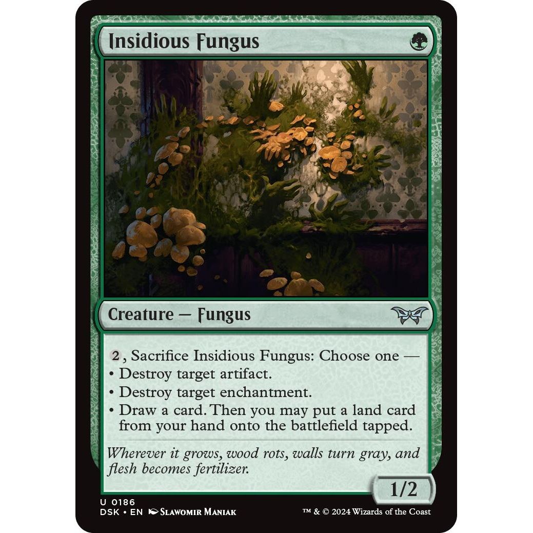 Image for Insidious Fungus (186) (DSK) - Magic: The Gathering