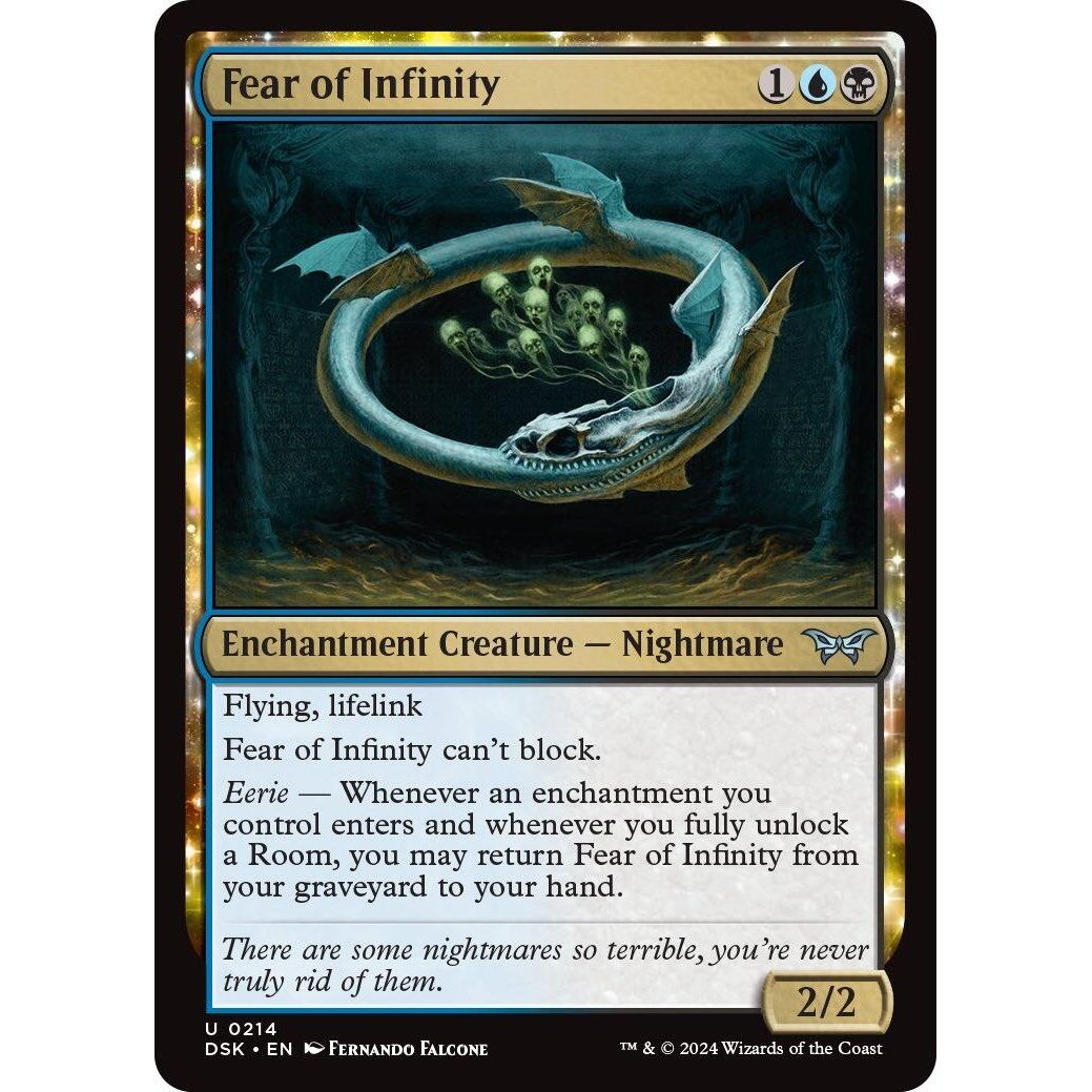 Image for Fear of Infinity (214) (DSK) - Magic: The Gathering