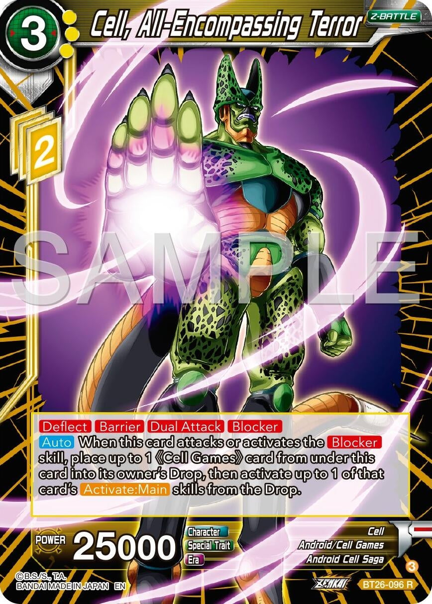 Image for Cell, All-Encompassing Terror (BT26-096) (BT26) - Dragon Ball Super: Masters
