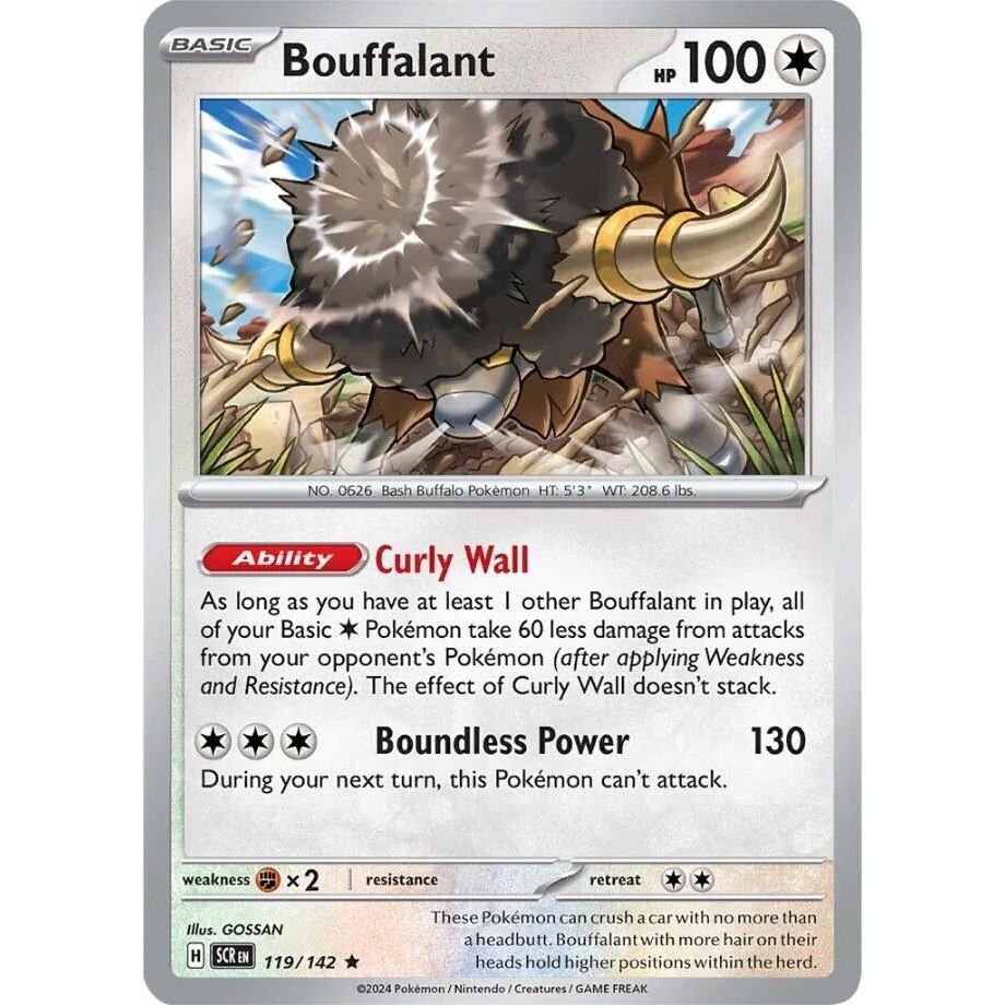 Image for Bouffalant (119/142) (PR) - Pokemon