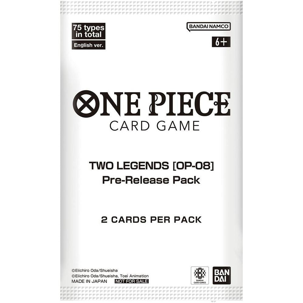 Image for Two Legends - Pre-Release Pack - One Piece Card Game