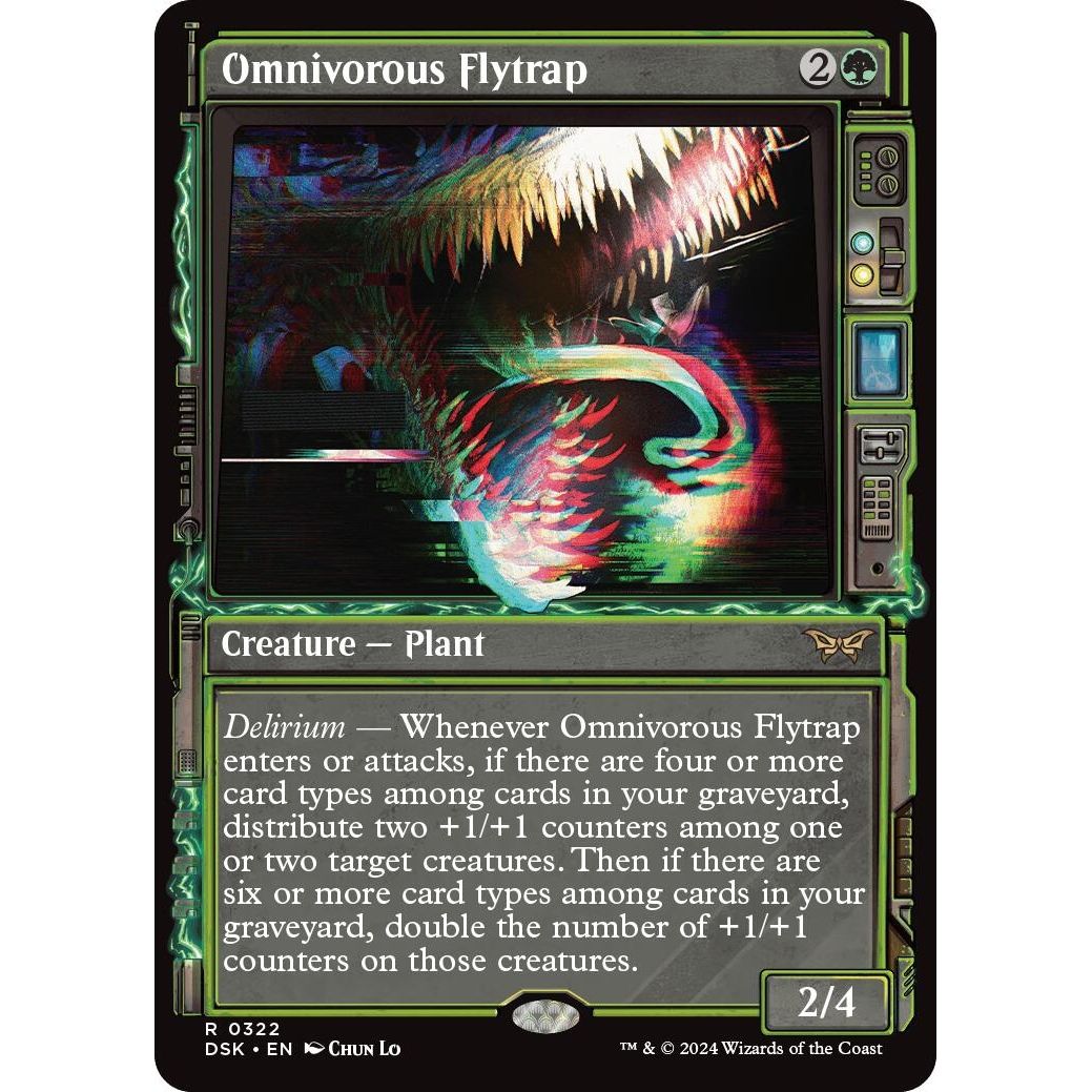 Image for Omnivorous Flytrap (Showcase) (322) (DSK) - Magic: The Gathering