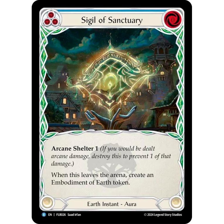 Image for Sigil of Sanctuary (FLR026) (FLR) - Flesh and Blood TCG