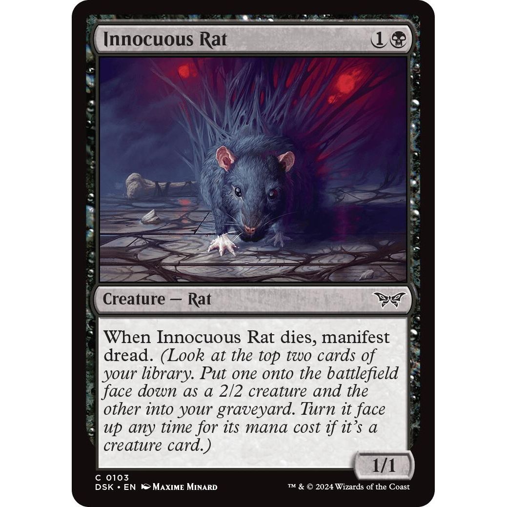Image for Innocuous Rat (103) (DSK) - Magic: The Gathering
