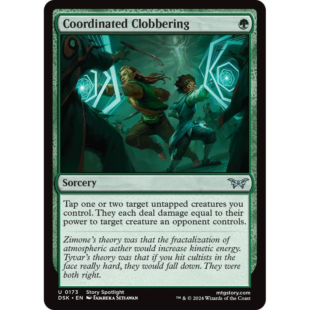 Image for Coordinated Clobbering (173) (DSK) - Magic: The Gathering