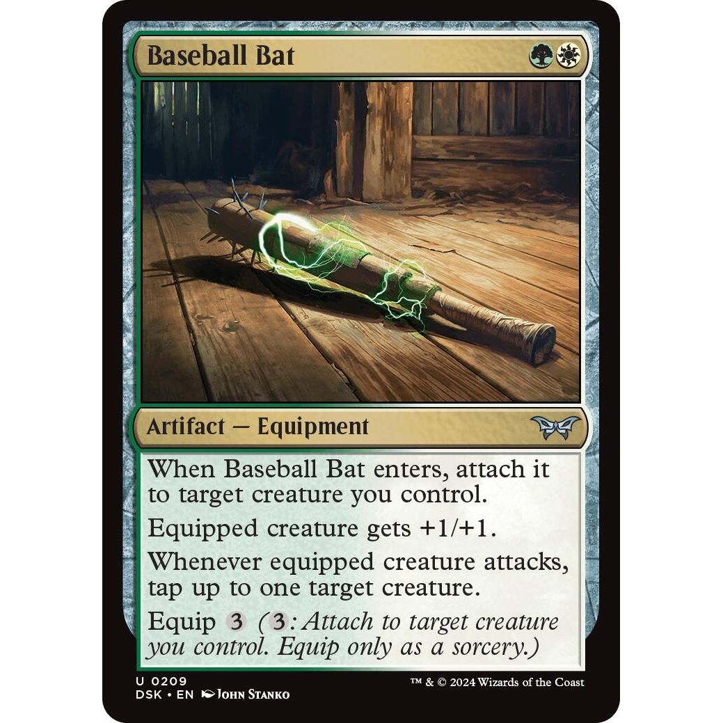 Image for Baseball Bat (209) (DSK) - Magic: The Gathering