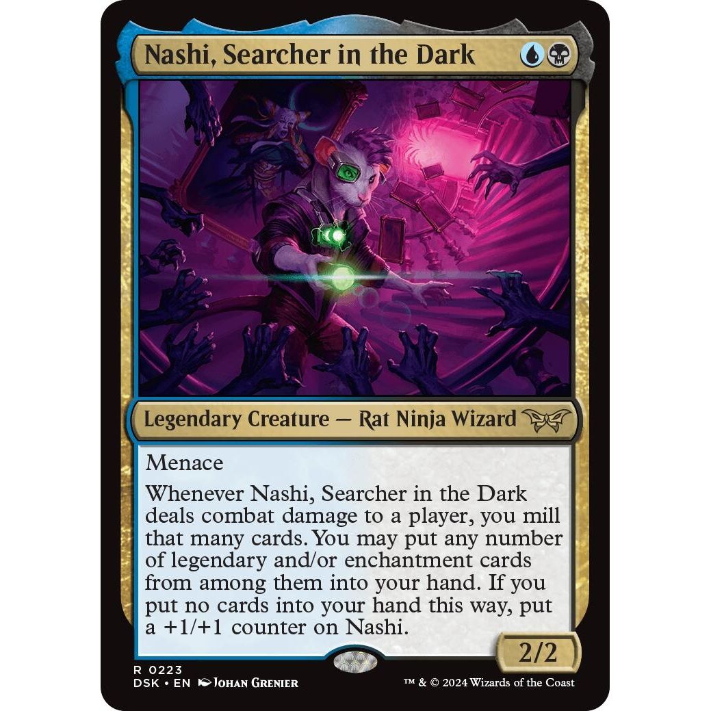Image for Nashi, Searcher in the Dark (223) (DSK) - Magic: The Gathering