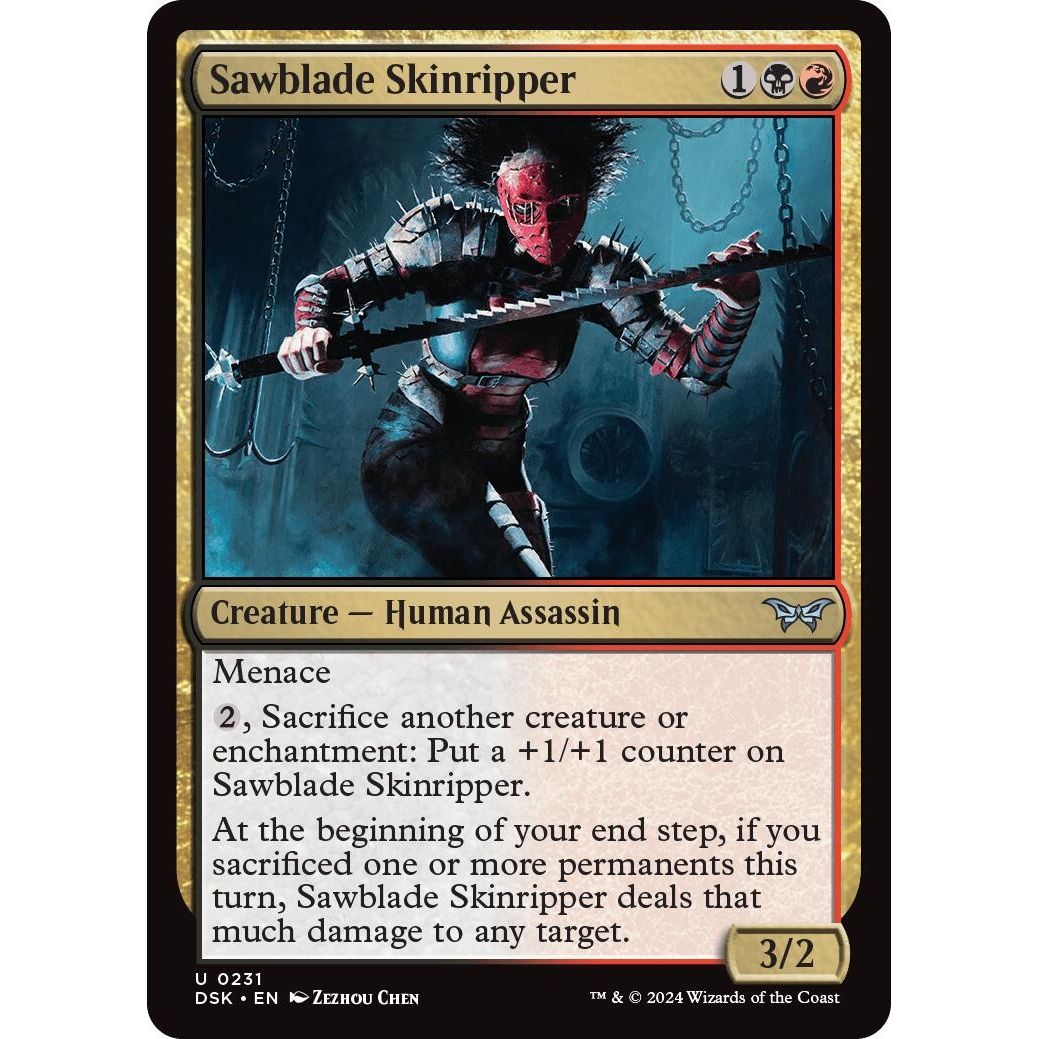 Image for Sawblade Skinripper (231) (DSK) - Magic: The Gathering