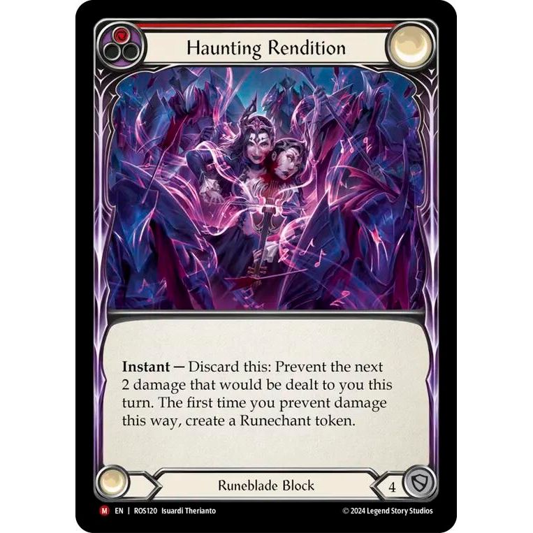 Image for Haunting Rendition (ROS120) (ROS) - Flesh and Blood TCG