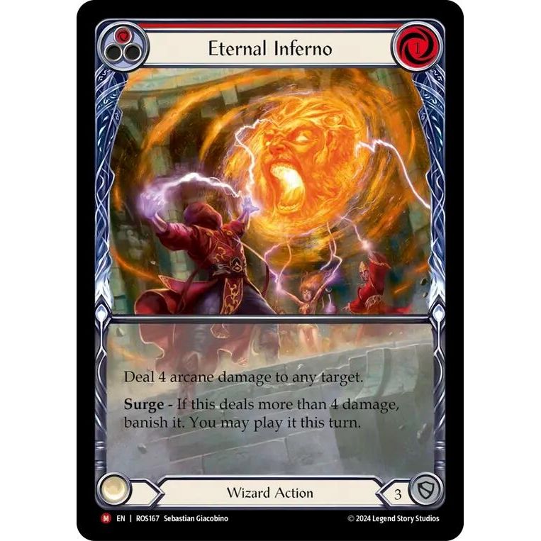 Image for Eternal Inferno (Extended Art) (ROS167) (ROS) - Flesh and Blood TCG