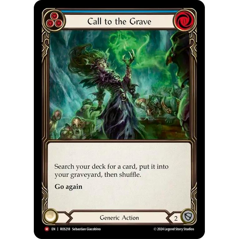 Image for Call to the Grave (ROS218) (ROS) - Flesh and Blood TCG