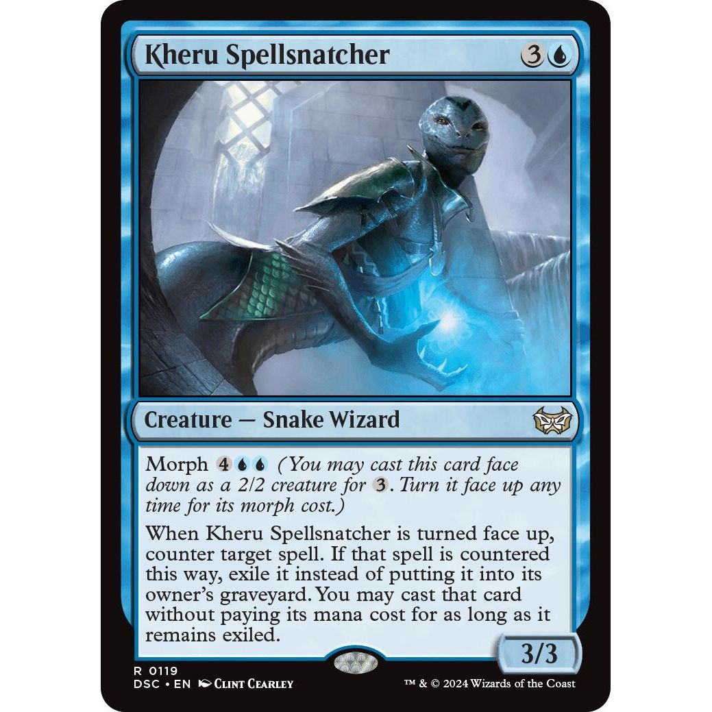 Image for Kheru Spellsnatcher (119) (DSC) - Magic: The Gathering