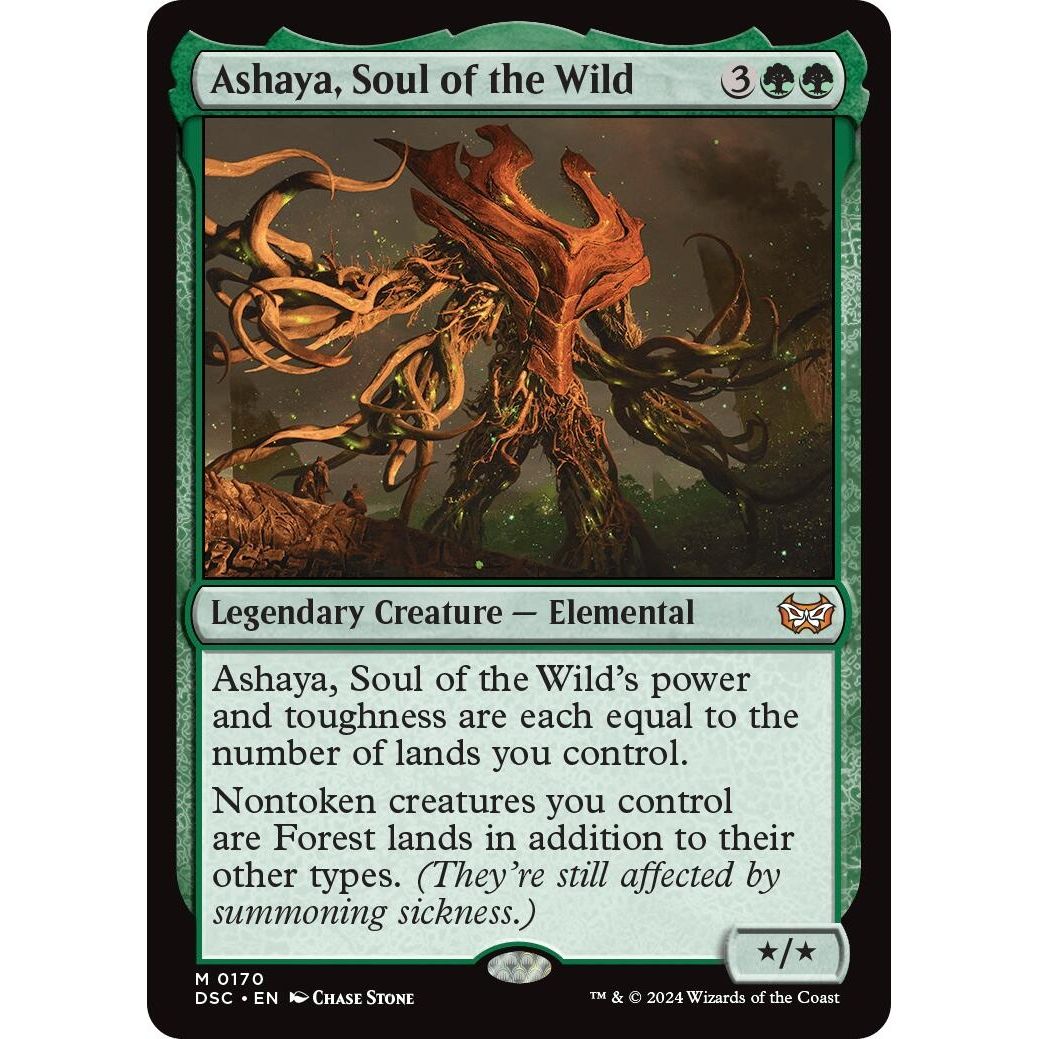 Image for Ashaya, Soul of the Wild (170) (DSC) - Magic: The Gathering