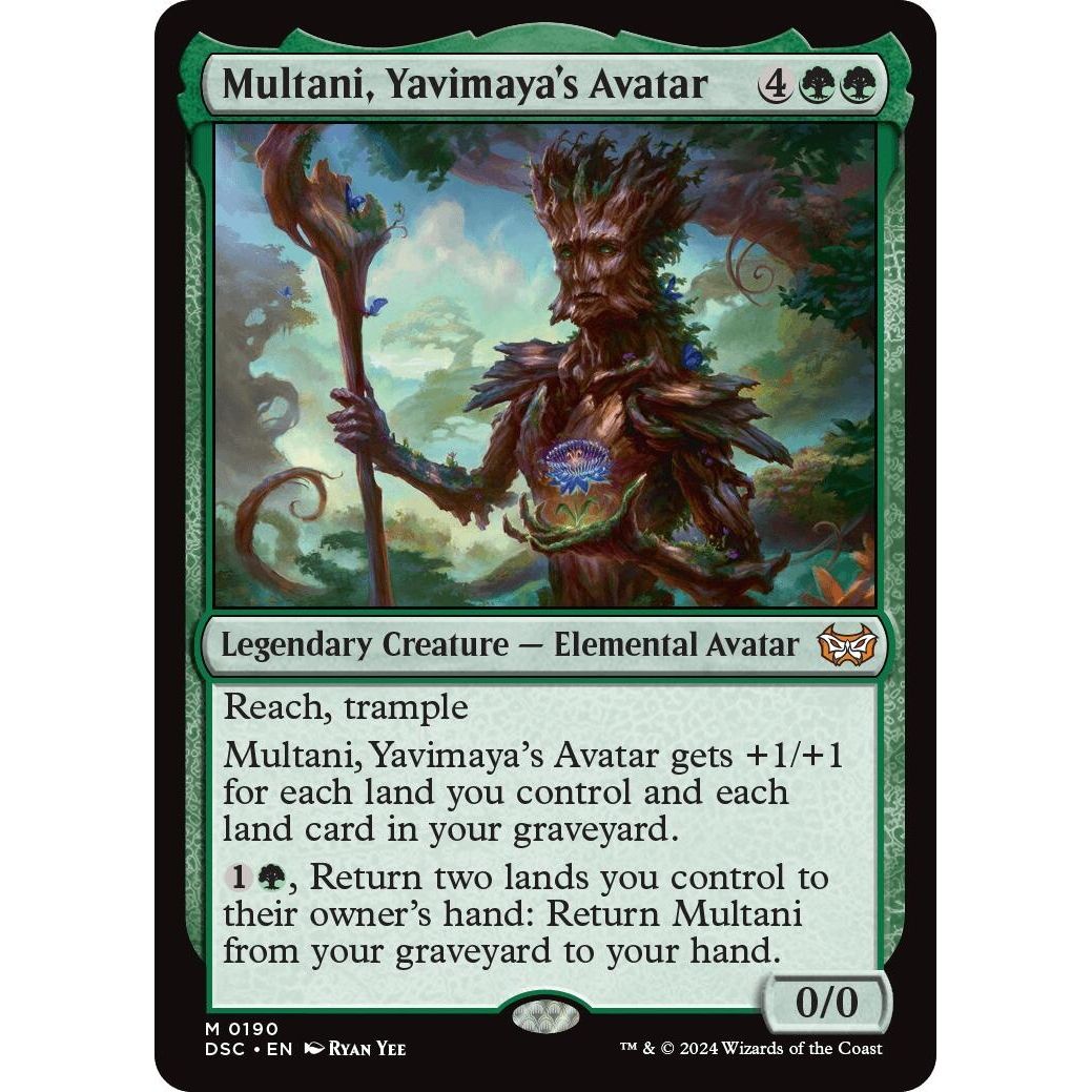 Image for Multani, Yavimaya's Avatar (190) (DSC) - Magic: The Gathering