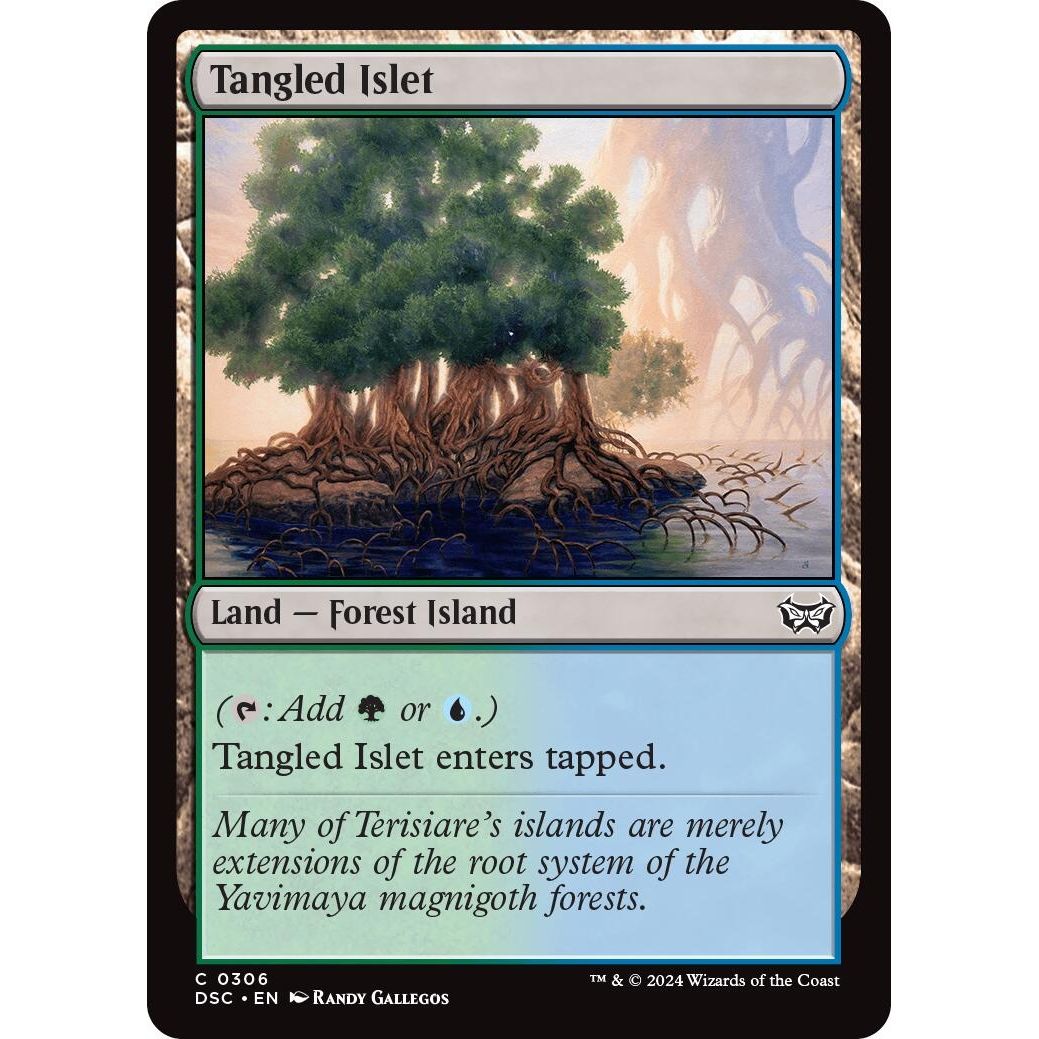 Image for Tangled Islet (306) (DSC) - Magic: The Gathering