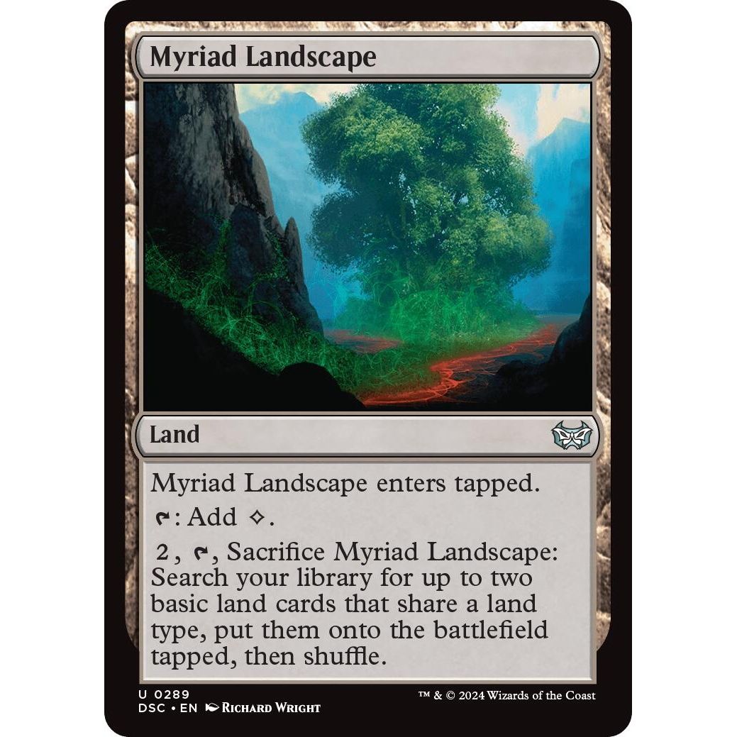 Image for Myriad Landscape (289) (DSC) - Magic: The Gathering