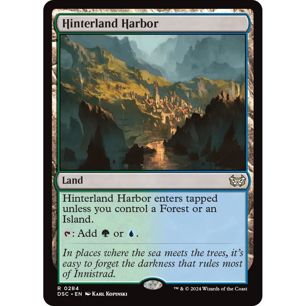 Image for Hinterland Harbor (284) (DSC) - Magic: The Gathering