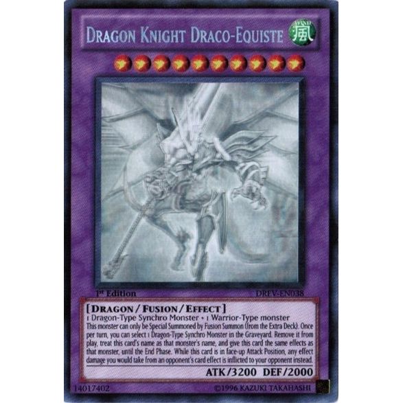 Image for Dragon Knight Draco-Equiste (Ghost Rare) (DREV-EN038) (DREV) - YuGiOh