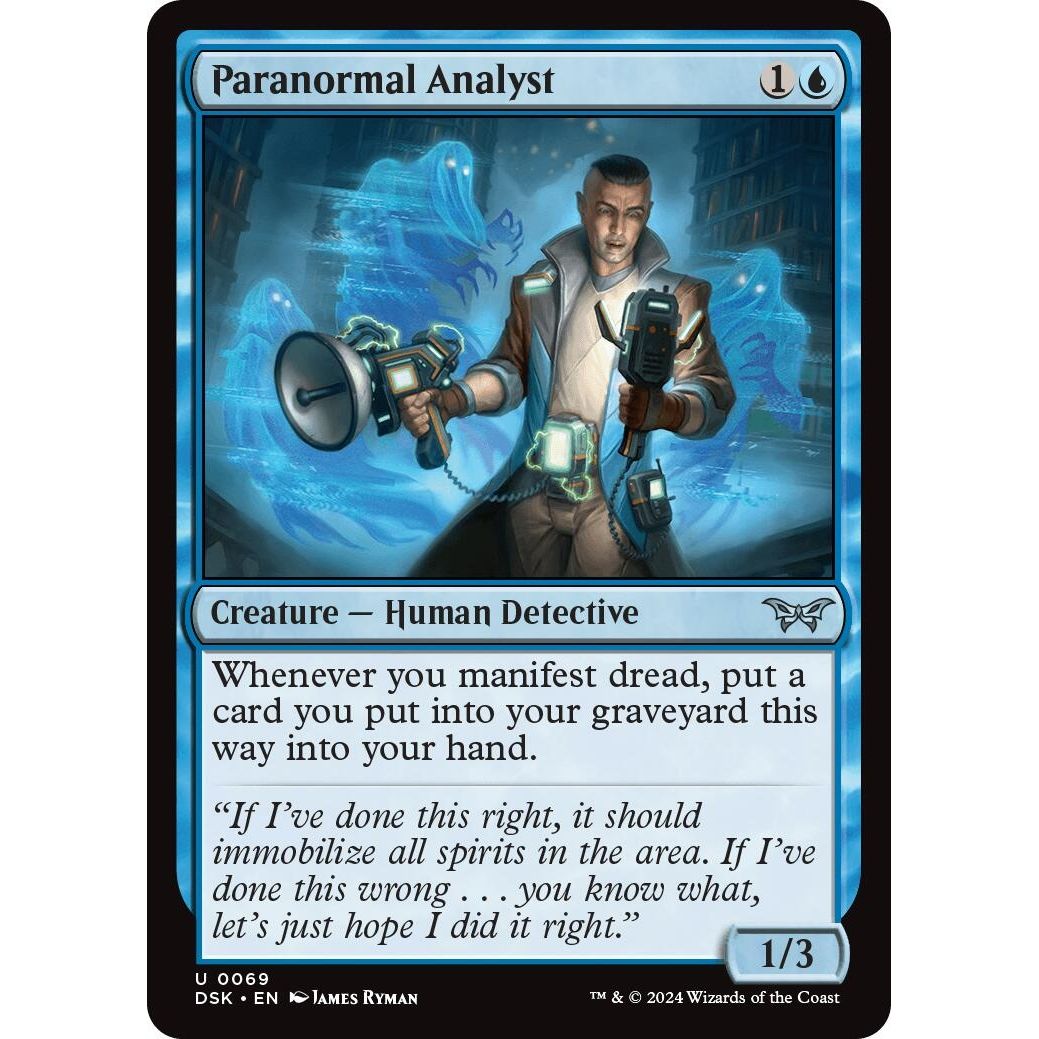 Image for Paranormal Analyst (69) (DSK) - Magic: The Gathering