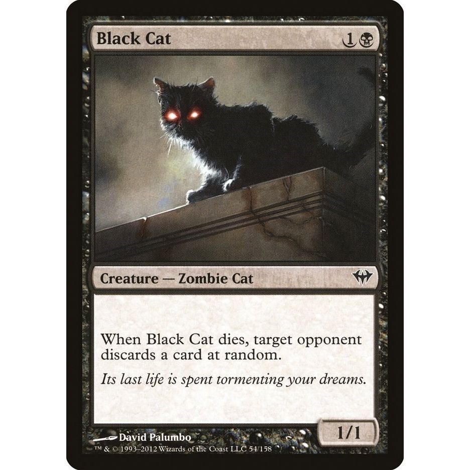Image for Black Cat (54) (DKA) - Magic: The Gathering