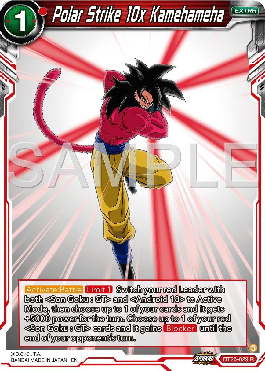 Image for Polar Strike 10x Kamehameha (BT26-029) (BT26) - Dragon Ball Super: Masters