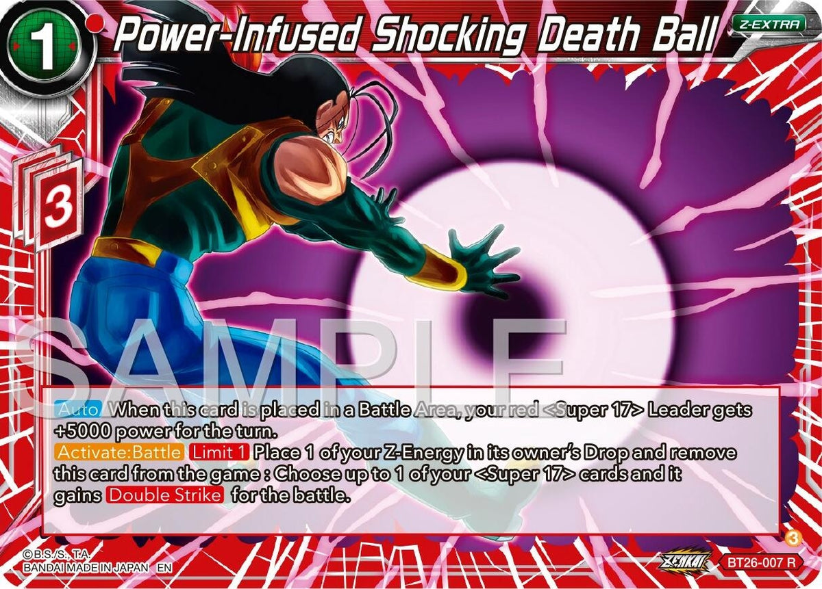Image for Power-Infused Shocking Death Ball (BT26-007) (BT26) - Dragon Ball Super: Masters