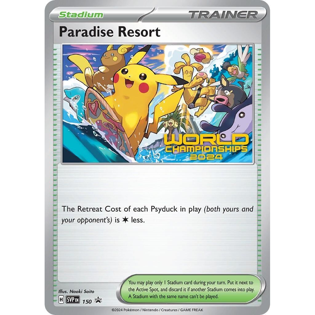 Image for Paradise Resort - 150 (World Championships 2024) (150) (SVP) - Pokemon