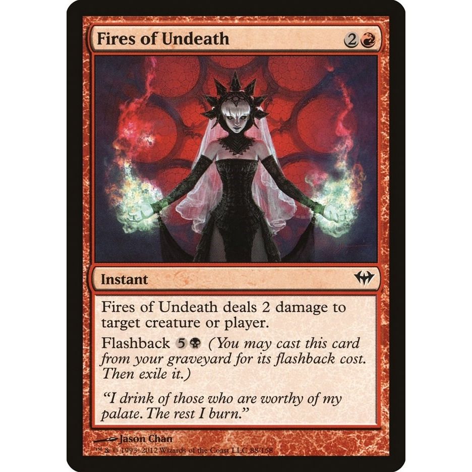 Image for Fires of Undeath (88) (DKA) - Magic: The Gathering