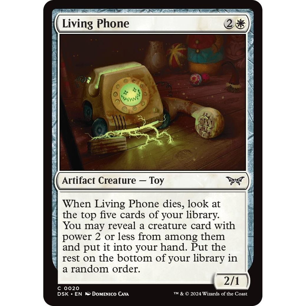 Image for Living Phone (20) (DSK) - Magic: The Gathering