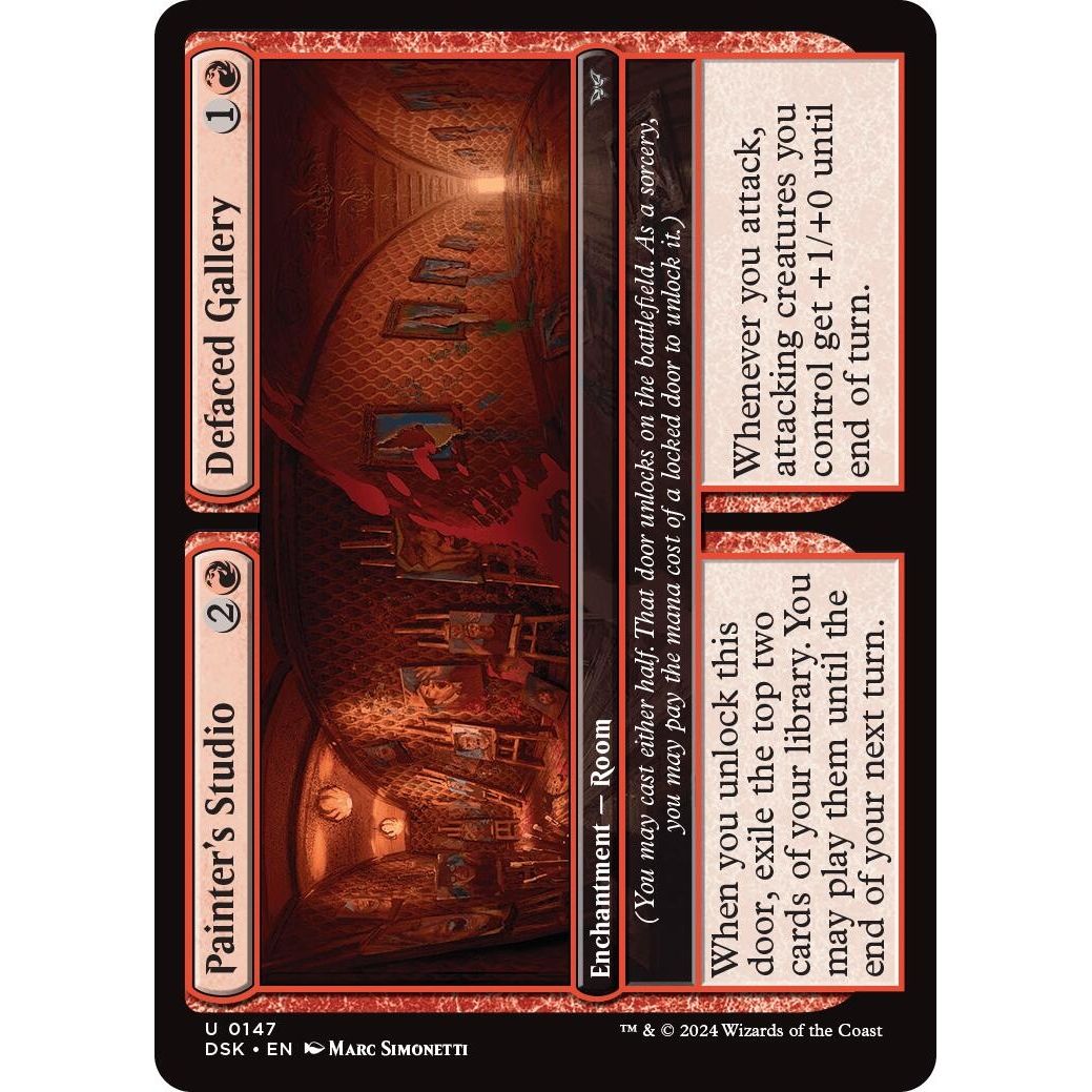 Image for Painter's Studio // Defaced Gallery (147) (DSK) - Magic: The Gathering