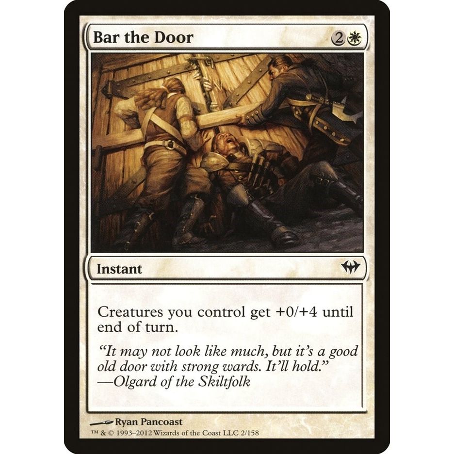 Image for Bar the Door (2) (DKA) - Magic: The Gathering