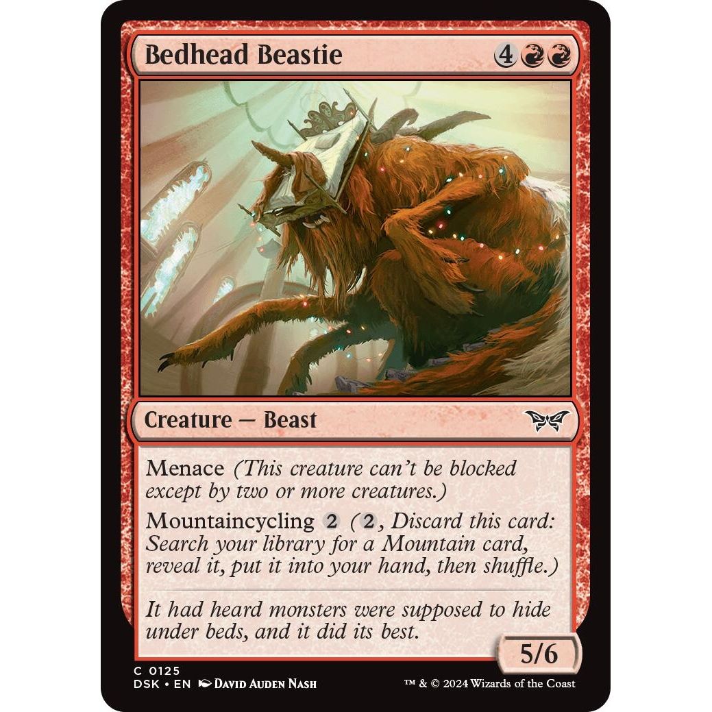 Image for Bedhead Beastie (125) (DSK) - Magic: The Gathering