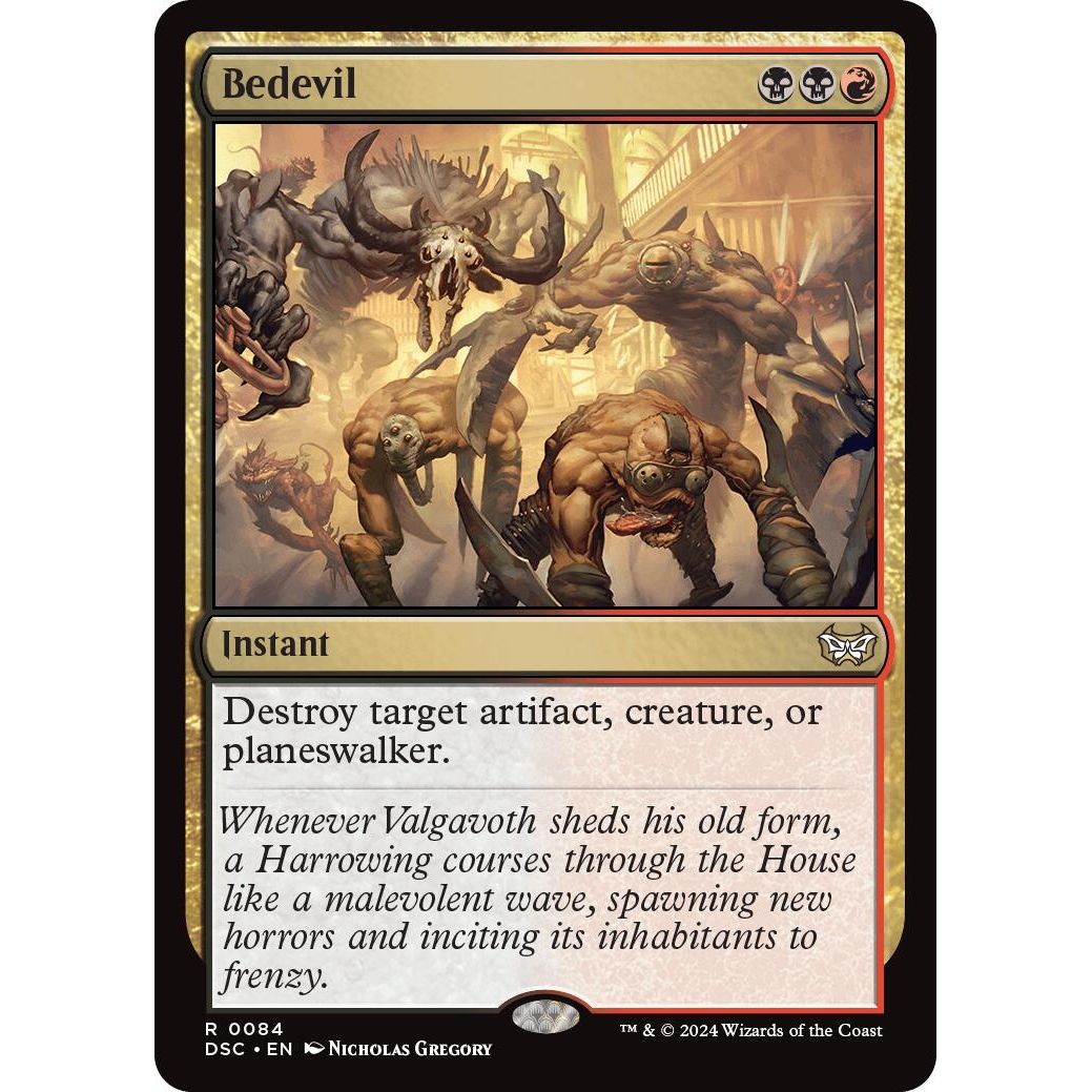 Image for Bedevil (84) (DSC) - Magic: The Gathering