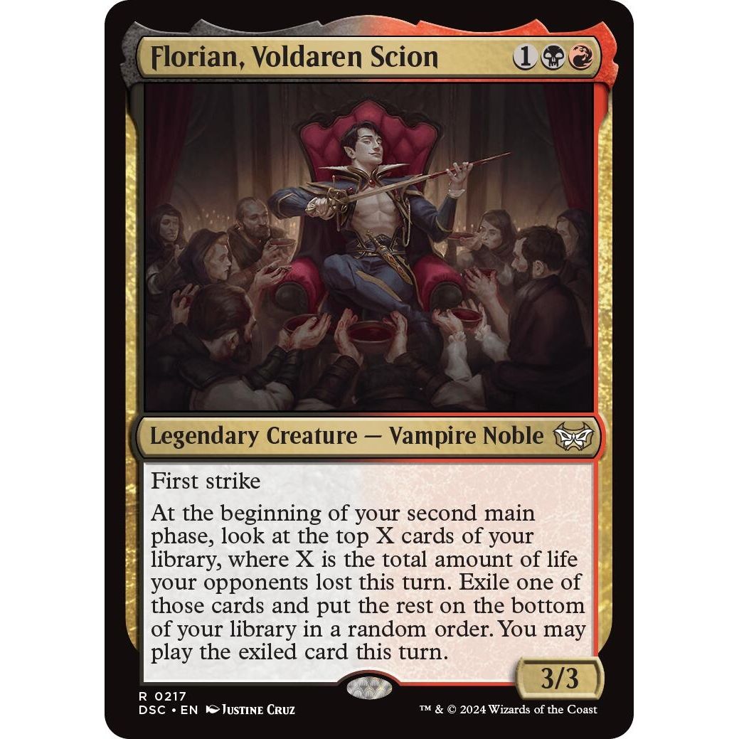 Image for Florian, Voldaren Scion (217) (DSC) - Magic: The Gathering