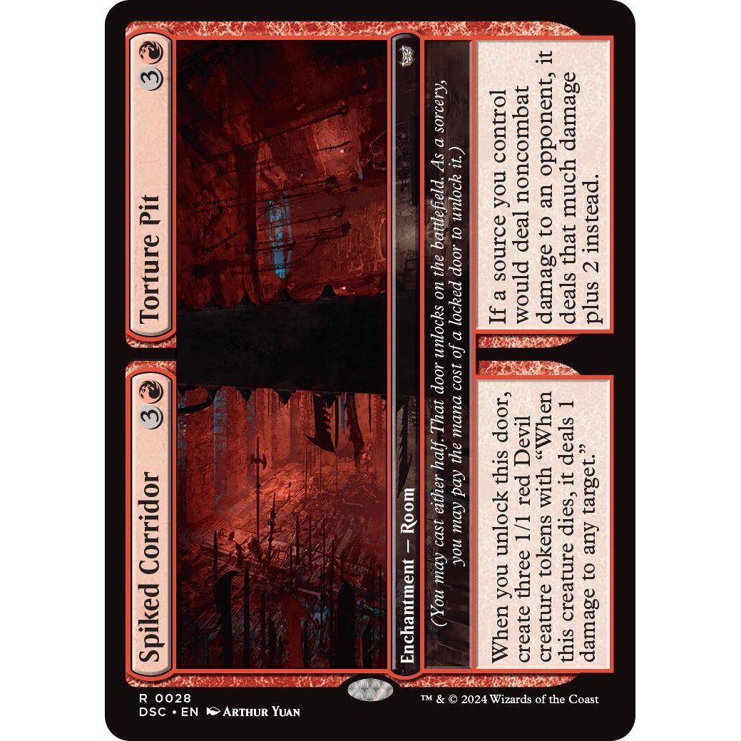Image for Spiked Corridor // Torture Pit (28) (DSC) - Magic: The Gathering