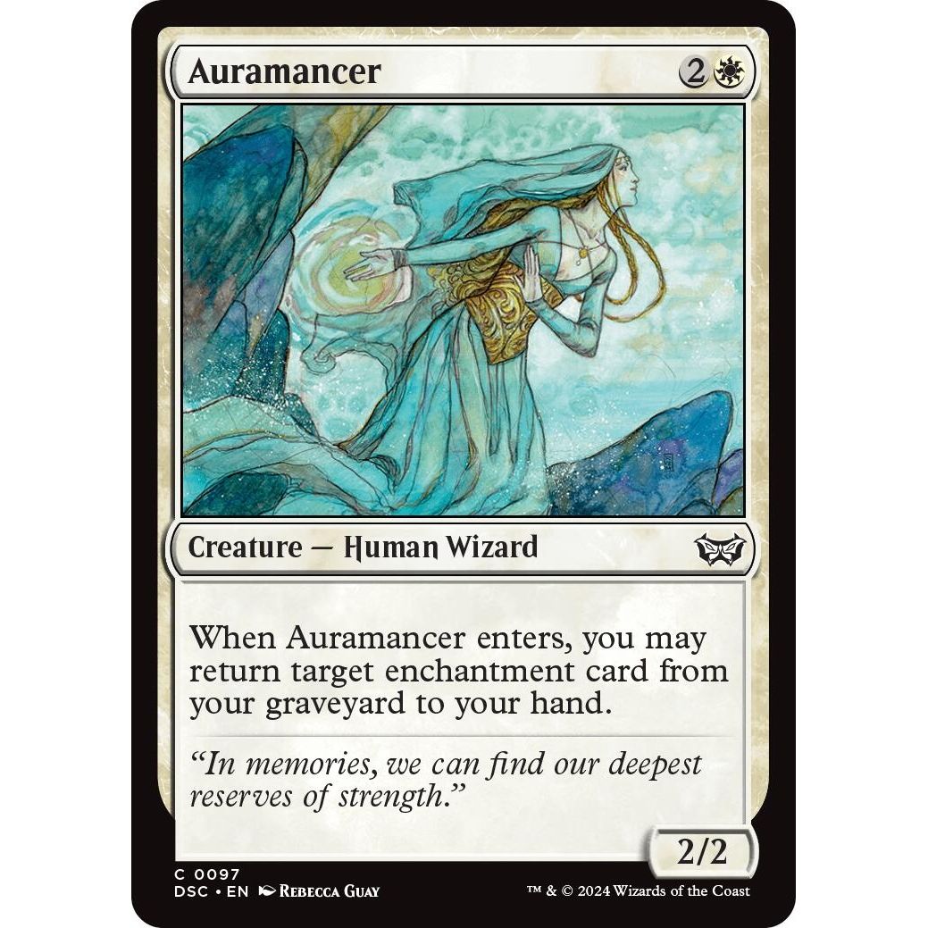 Image for Auramancer (97) (DSC) - Magic: The Gathering