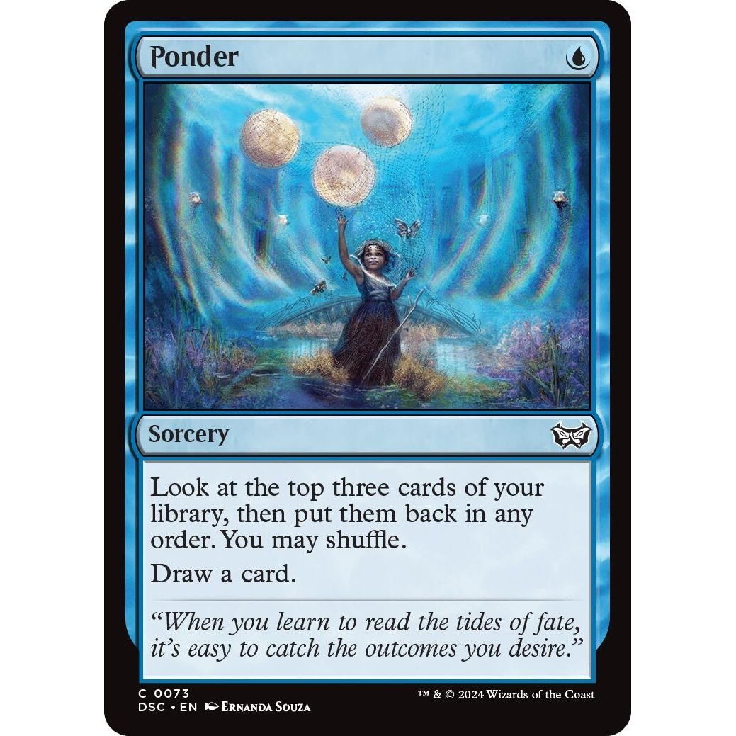 Image for Ponder (73) (DSC) - Magic: The Gathering