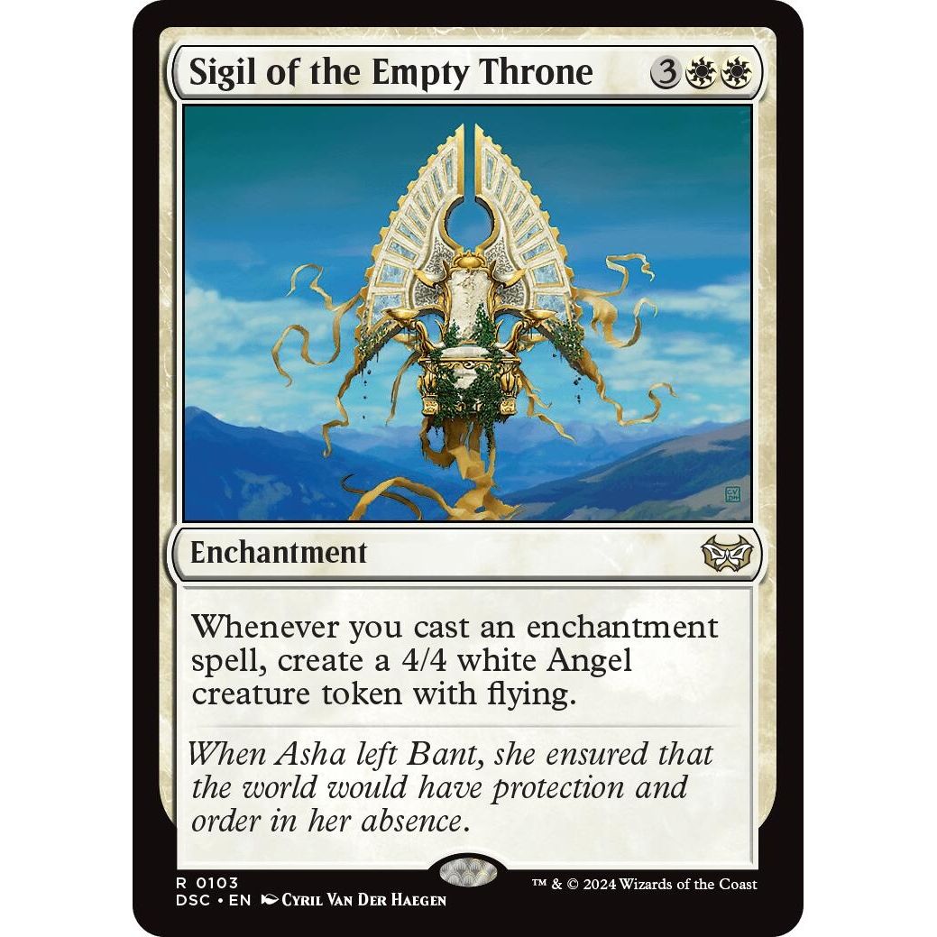 Image for Sigil of the Empty Throne (103) (DSC) - Magic: The Gathering