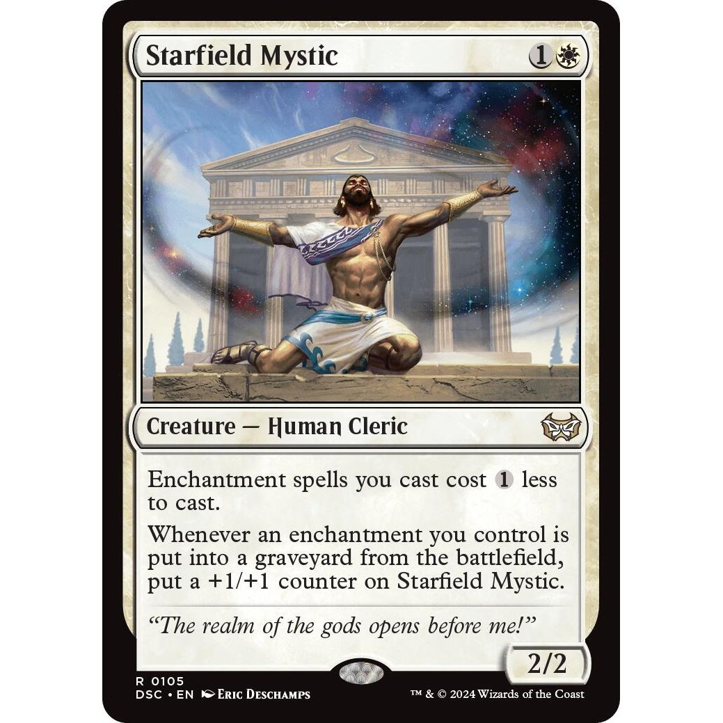 Image for Starfield Mystic (105) (DSC) - Magic: The Gathering