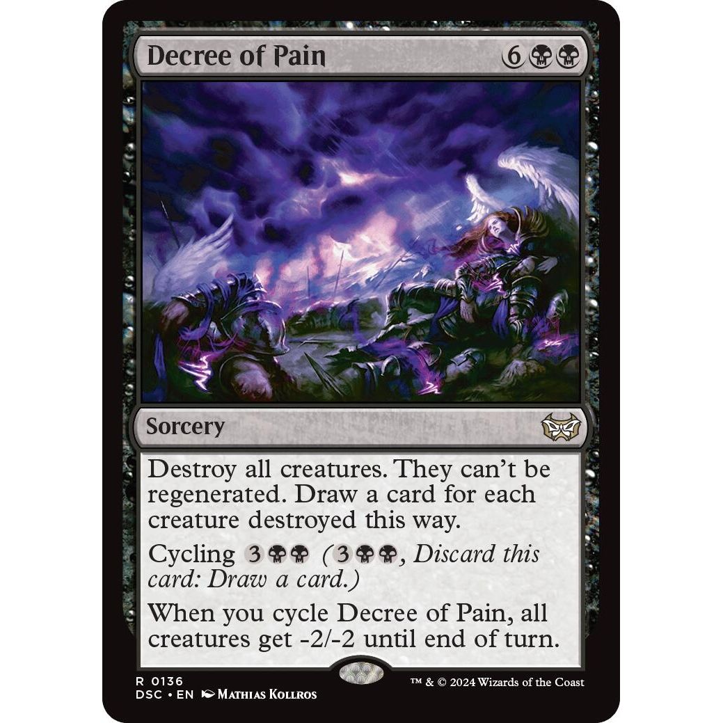 Image for Decree of Pain (136) (DSC) - Magic: The Gathering