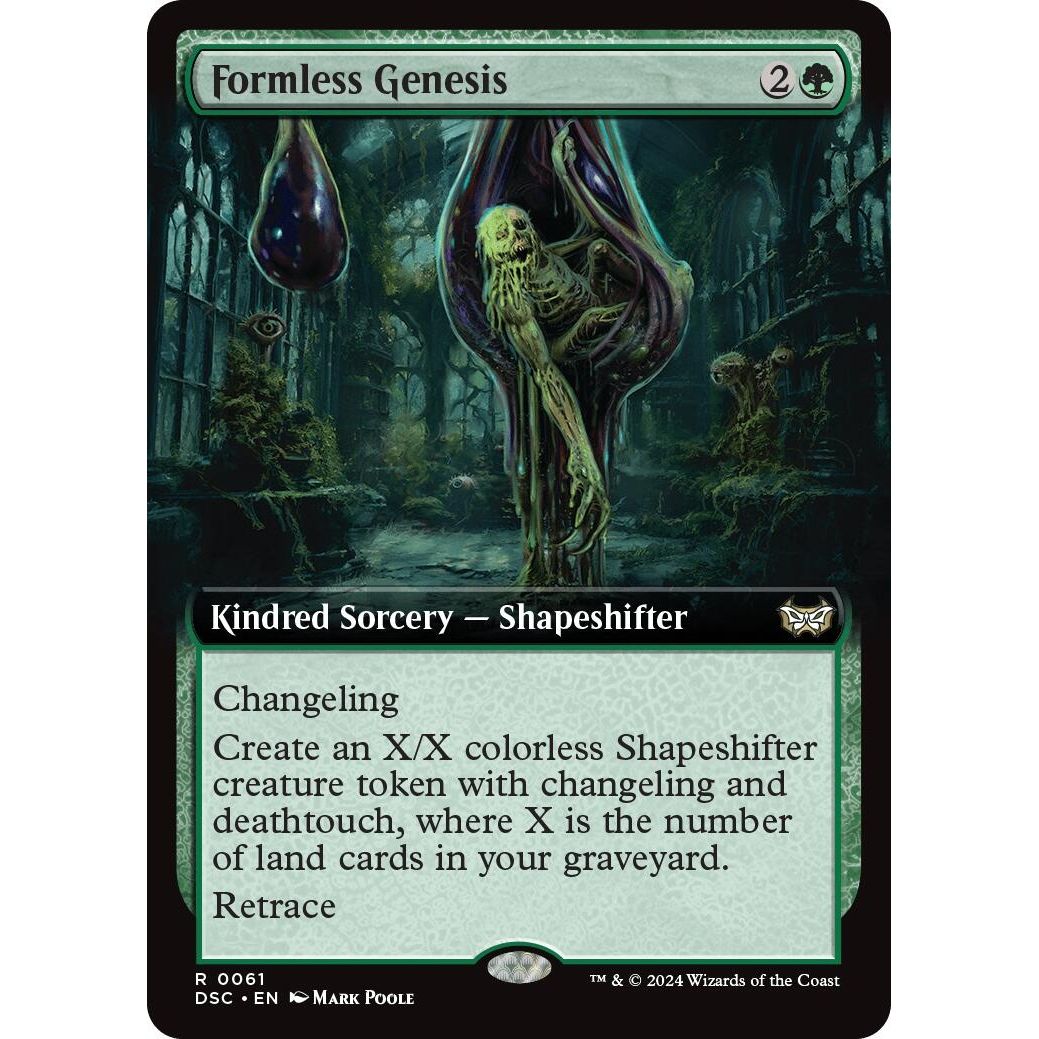 Image for Formless Genesis (Extended Art) (61) (DSC) - Magic: The Gathering