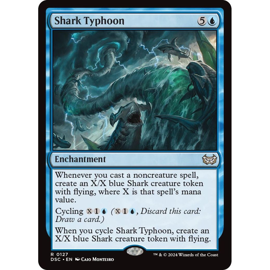 Image for Shark Typhoon (127) (DSC) - Magic: The Gathering