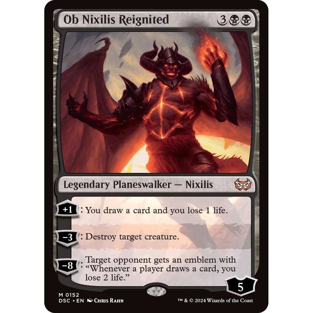 Image for Ob Nixilis Reignited (152) (DSC) - Magic: The Gathering
