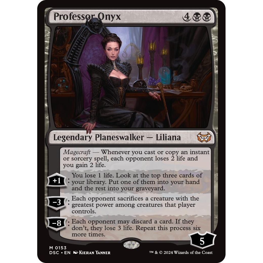 Image for Professor Onyx (153) (DSC) - Magic: The Gathering