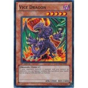 Image for Vice Dragon (SDDC-EN009) (SDDC) - YuGiOh