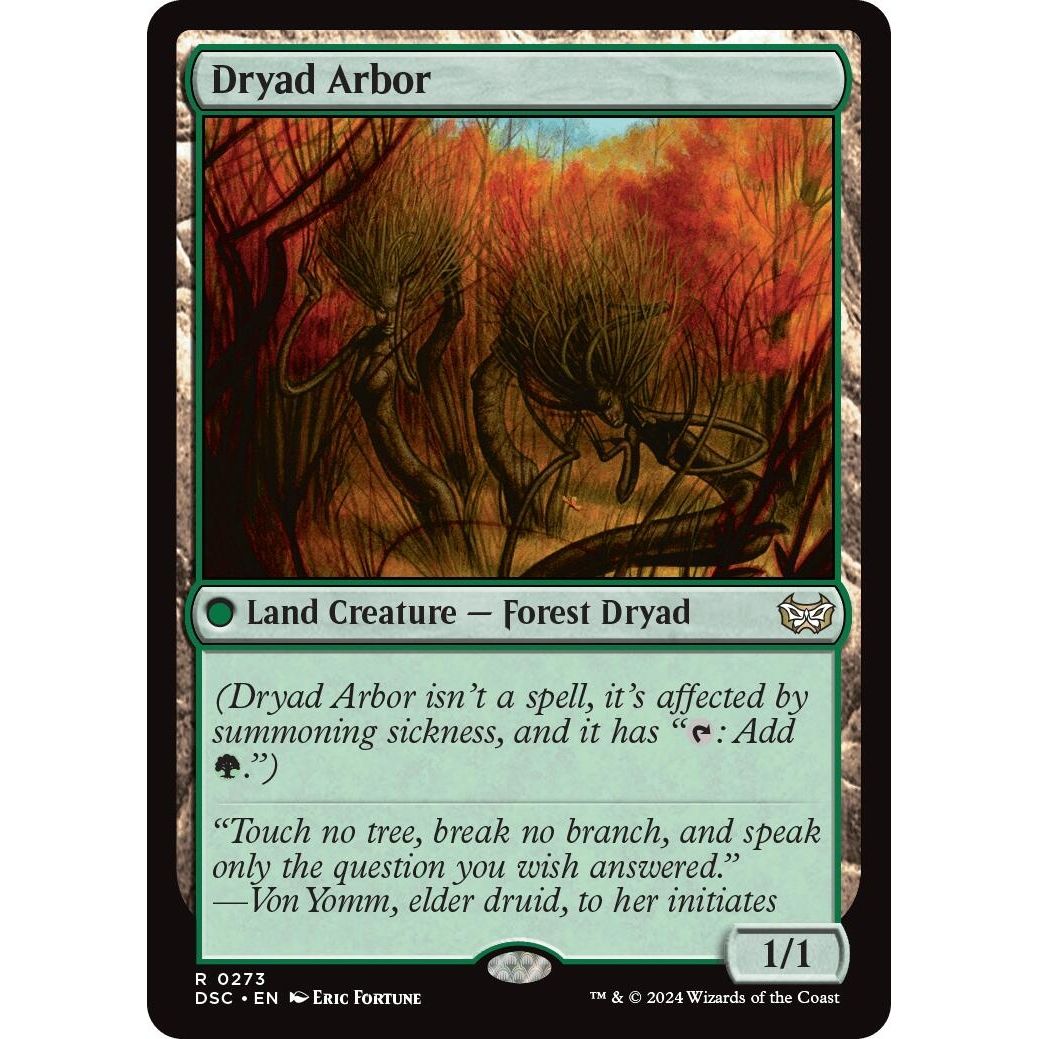 Image for Dryad Arbor (273) (DSC) - Magic: The Gathering