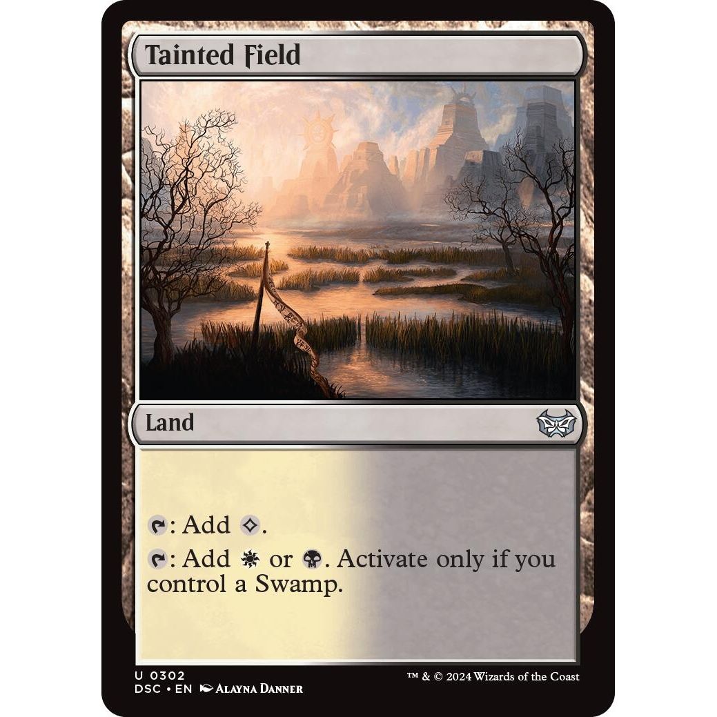 Image for Tainted Field (302) (DSC) - Magic: The Gathering