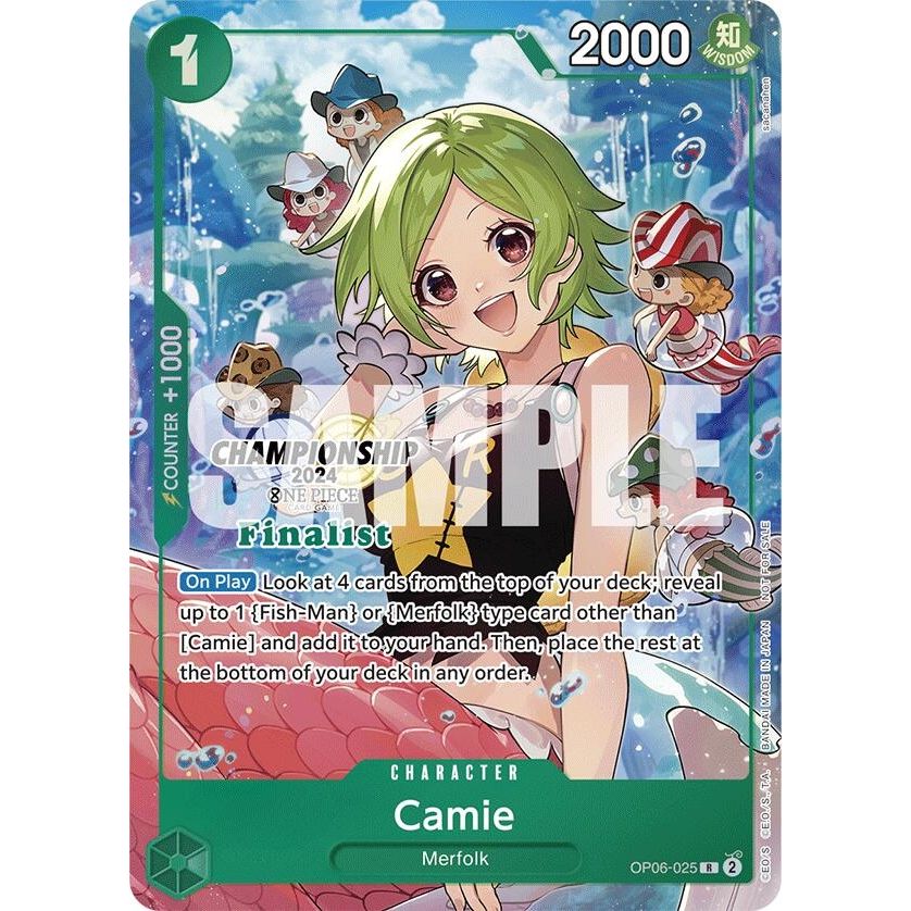 Image for Camie (Championship 2024 Finalist Card Set) (OP06-025) (OP-PR) - One Piece Card Game
