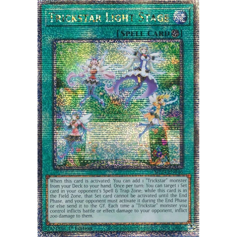 Image for Trickstar Light Stage (Quarter Century Secret Rare) (MP24-EN046) - YuGiOh