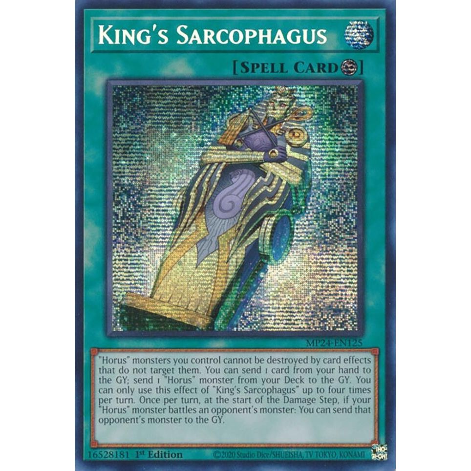 Image for King's Sarcophagus (MP24-EN125) - YuGiOh
